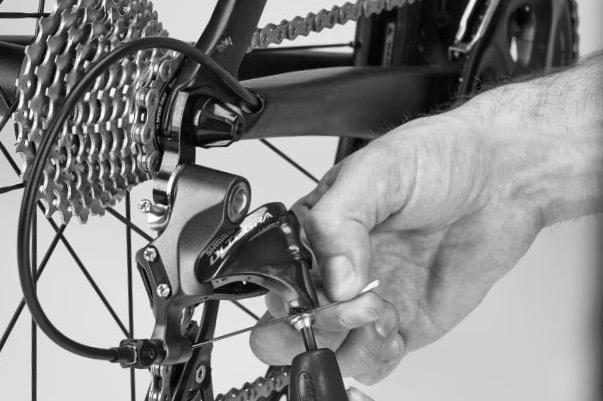 Tightening rear derailleur cable discount
