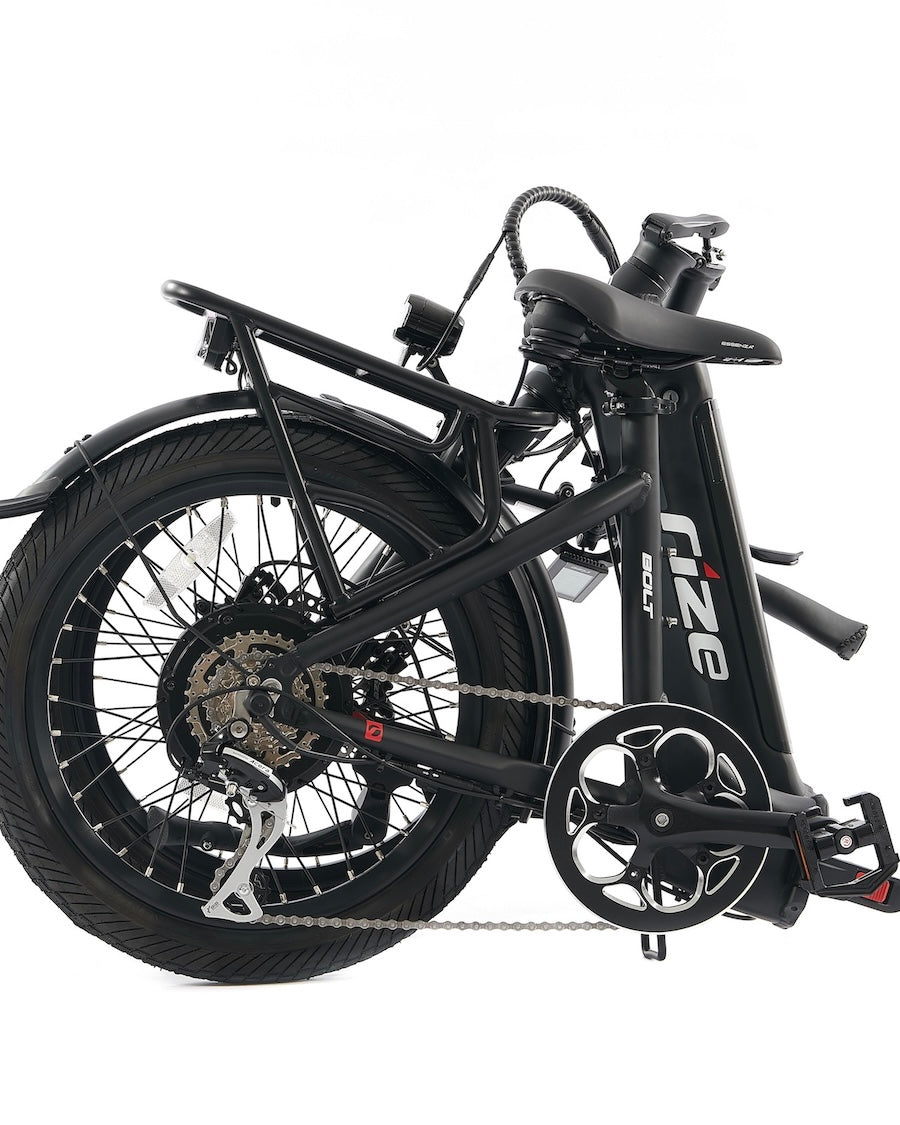 Folding Ebike Foldable Bike Canadian Tire RANDRIDE Adult Folding